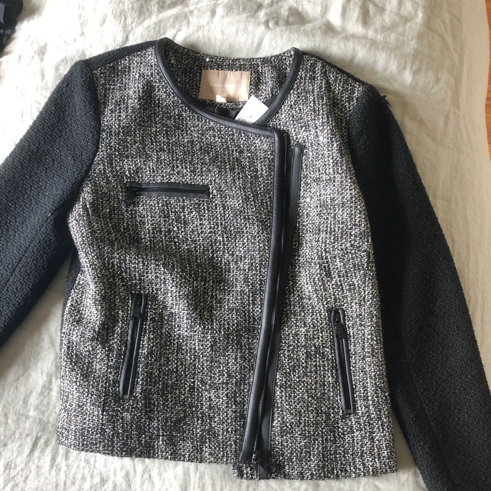 Tweed Moto Jacket